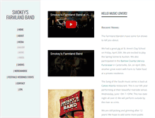 Tablet Screenshot of farmlandband.com